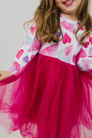 
            
                Load image into Gallery viewer, Mila &amp;amp; Rose - Light Hearted Tutu Dress
            
        