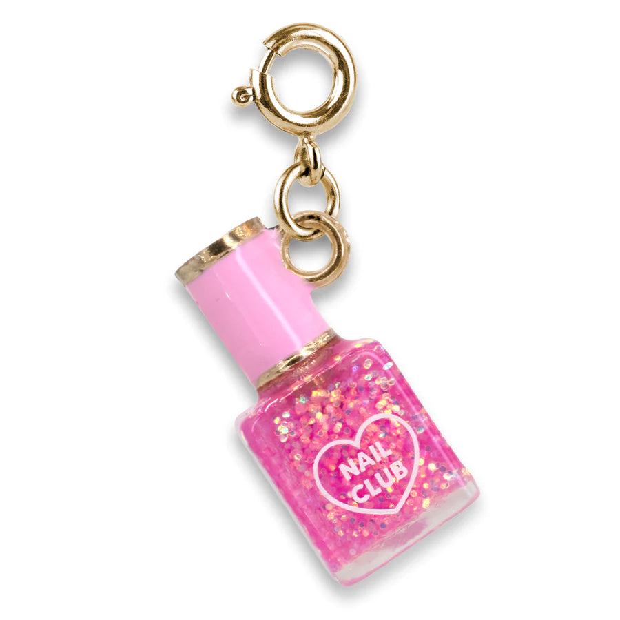 
            
                Load image into Gallery viewer, Charm It! - Gold Glitter Nail Polish Charm
            
        