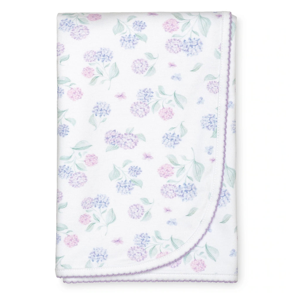 
            
                Load image into Gallery viewer, Lavender Bow - Hydrangea Blanket
            
        