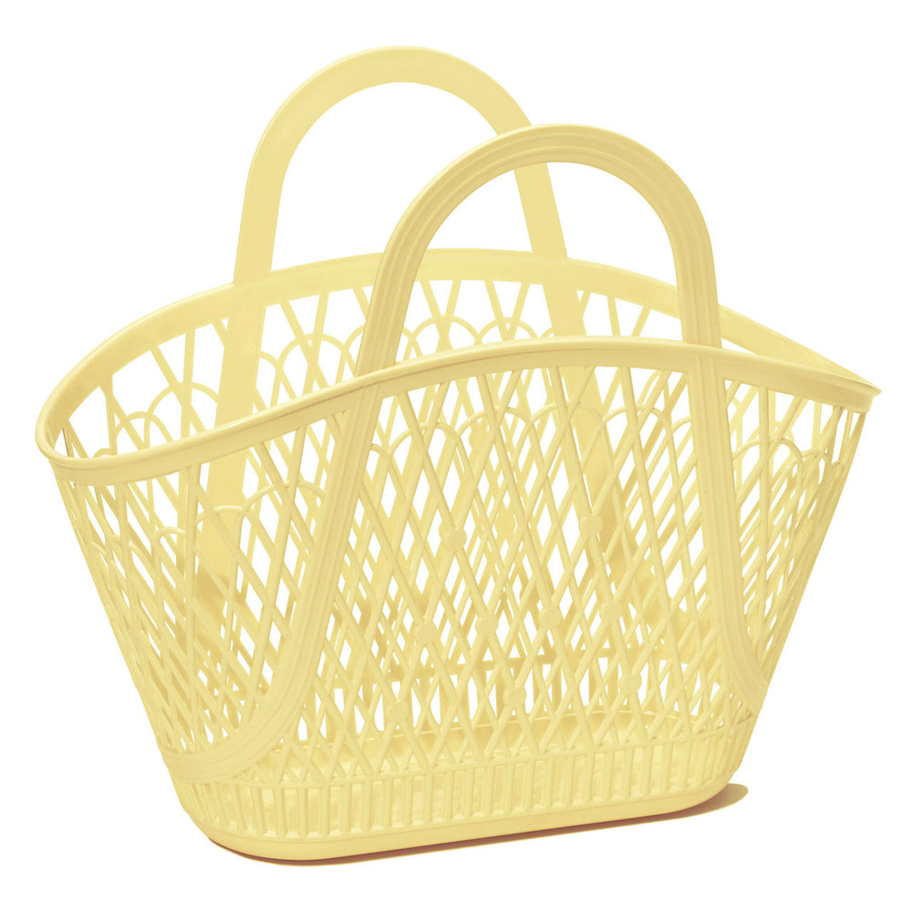 Sun Jellies - Large Retro Basket - Cream