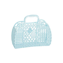 
            
                Load image into Gallery viewer, Sun Jellies - Small Retro Basket - Blue
            
        