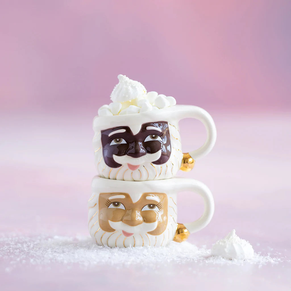 Glitterville Papa Noel Mug