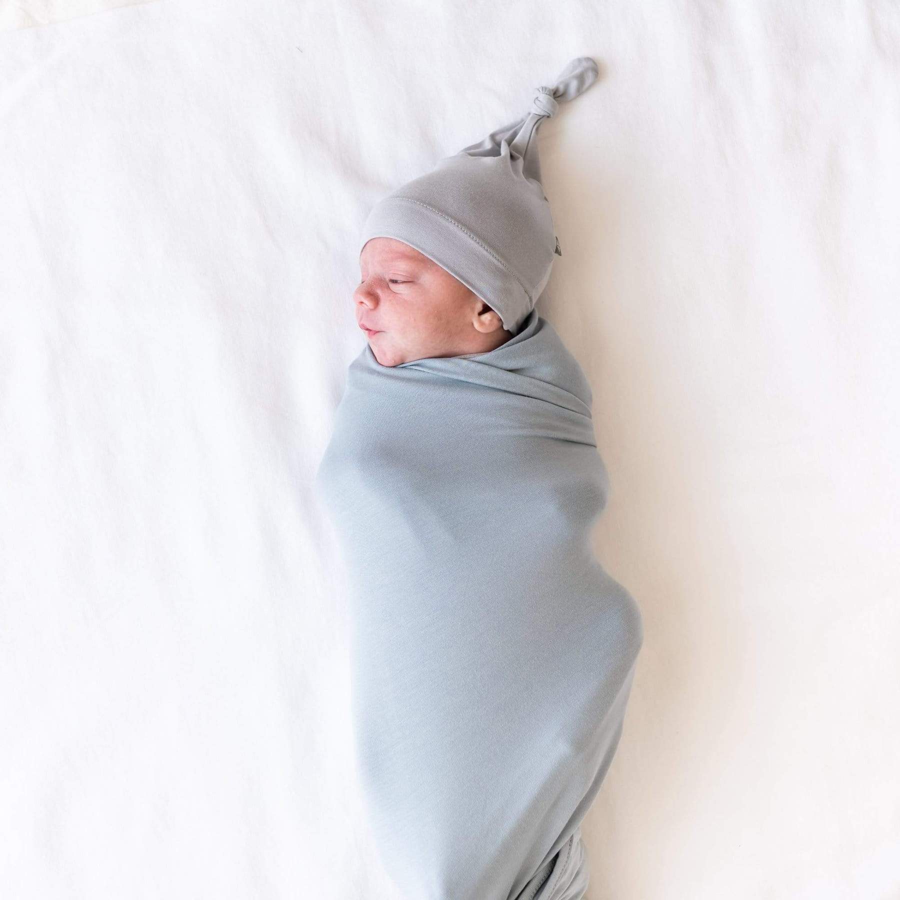 Kyte Baby - Knotted Cap - Storm - Sweet E's Children's Boutique