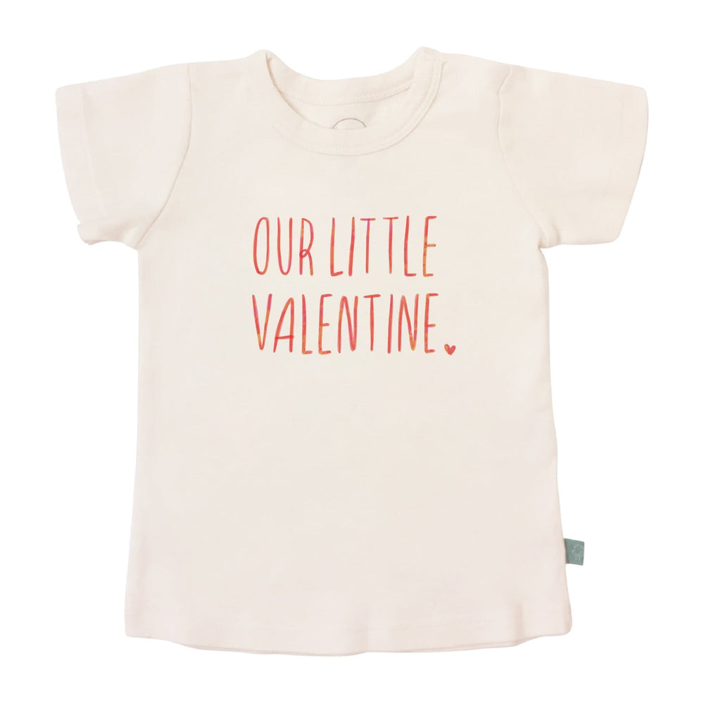 
            
                Load image into Gallery viewer, Finn + Emma - Our Little Valentine Organic Tee
            
        