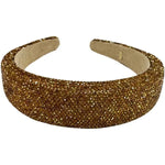 Bari Lynn - Gold Crystal Headband
