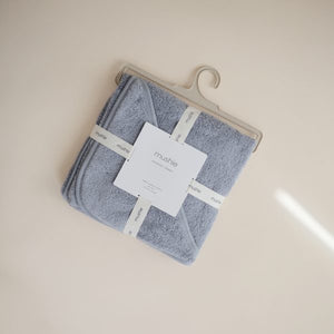 
            
                Load image into Gallery viewer, mushie - Organic Cotton Baby Hooded Towel Tradewinds
            
        